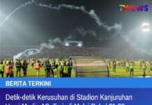 Detik-detik Kerusuhan di Stadion Kanjuruhan Versi Media AS, Terjadi Mulai Pukul 21.39 kanjuruhan