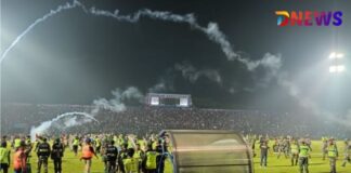 Detik-detik Kerusuhan di Stadion Kanjuruhan Versi Media AS, Terjadi Mulai Pukul 21.39 kanjuruhan
