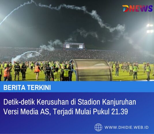 Detik-detik Kerusuhan di Stadion Kanjuruhan Versi Media AS, Terjadi Mulai Pukul 21.39 kanjuruhan