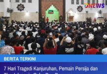 7 Hari Tragedi Kanjuruhan, Pemain Persija dan The Jakmania Gelar Doa Bersama