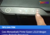 Cara Memperbaiki Printer Epson L3110 dengan Lampu Berkedip Bersamaan