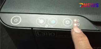 Cara Memperbaiki Printer Epson L3110 dengan Lampu Berkedip Bersamaan