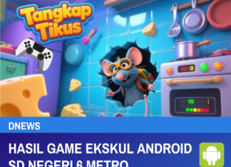 Hasil Game Ekskul Android SD Negeri 6 Metro hasil game sdn6 metro