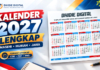 Download Kalender 2027 Lengkap Jawa Hijriah dan Tanggal Merah – CDR, AI, PDF, PNG